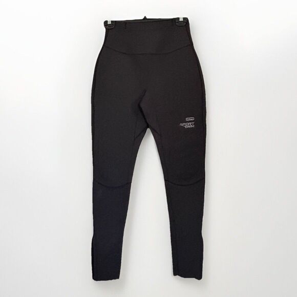 NWT Skims Sport Swim Scuba Neoprene Long Pant Leggings Black Size Medium - Picture 1 of 7